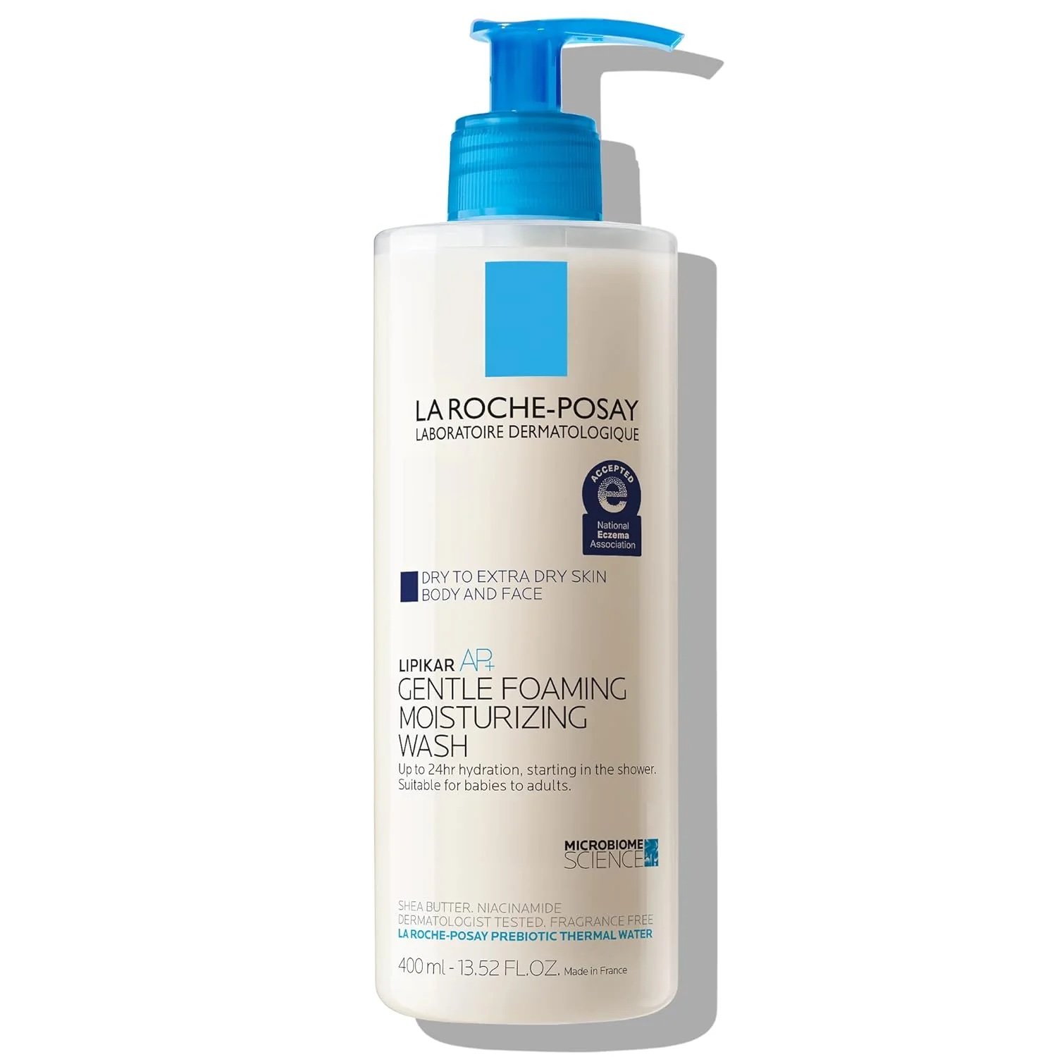 La Roche-Posay Lipikar AP+ Gentle Moisturizing Face & Body Wash 400ml