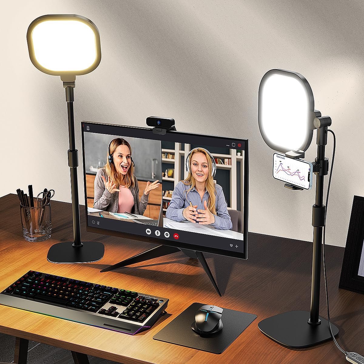 Litones Desk Ring Light