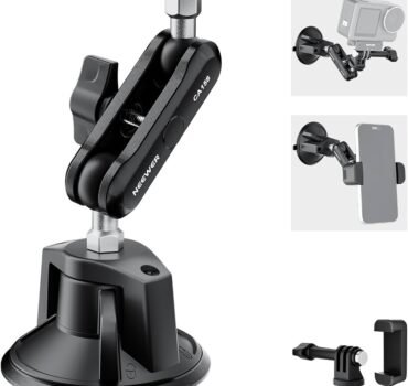 NEEWER CA158 Suction Cup Phone Holder & Camera Mount kit