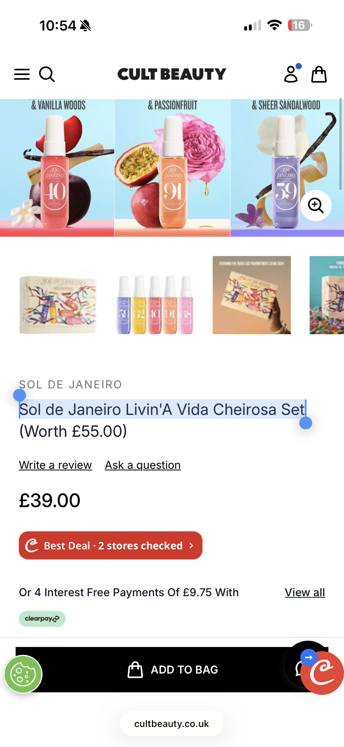 Sol de Janeiro Livin’A Vida Cheirosa Perfume Mist Set – 5 x 30ml - Image 6