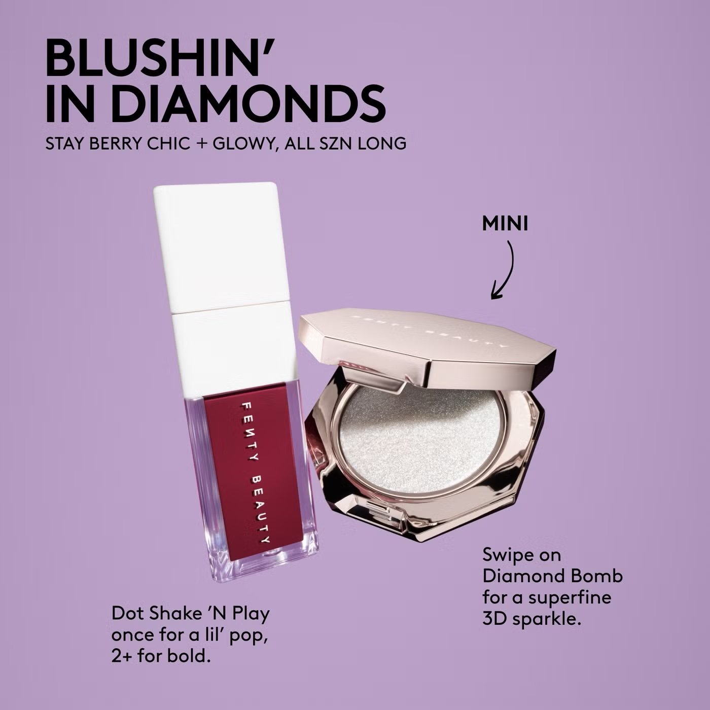 Fenty Beauty Blushin’ Diamonds 2-Piece Face Set - Image 2