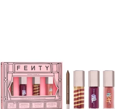 Fenty Beauty Glossy Posse IX 4-Piece Lip Set