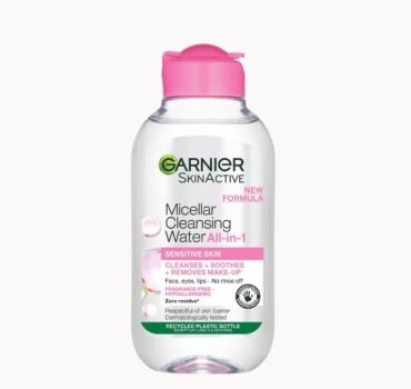 Garnier Micellar Water Facial cleanser For Sensitive Skin 100ML